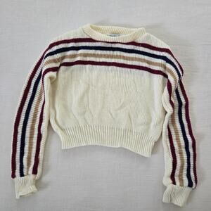 Vintage Knit Striped Sweater 3t